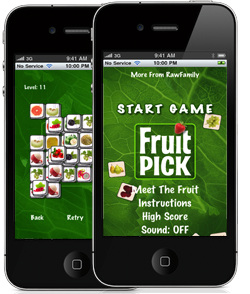 Healthy Fruit Iphone Game