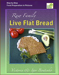 Raw Family Live Flat Bread eBook